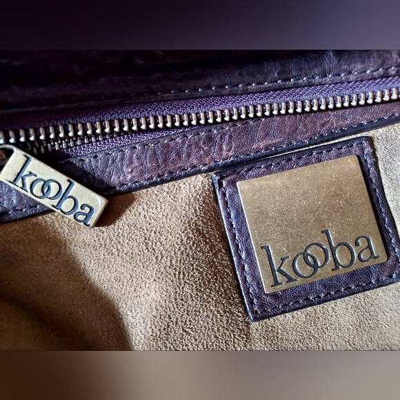 KOOBA BROWN LEATHER SHOULDER BAG - Picture 4 of 14